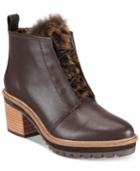 Kelsi Dagger Brooklyn Patterson Block-heel Booties Women's Shoes