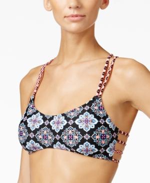 Hula Honey Gypsy Deco Print Bralette Women's Swimsuit