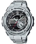 G-shock Men's Analog-digital Silver-tone Resin Bracelet Watch 59x52mm Gst210d-1a