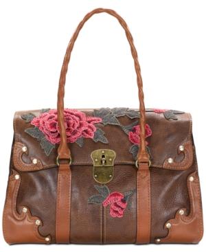 Patricia Nash Vienna Large Flap Satchel