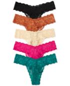Cosabella Never Say Never Bootie Thong 5 Pack Nsnpk5341