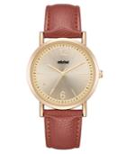 Unlisted Ladies Brown Synthetic Leather Sport Watch, 36.5mm
