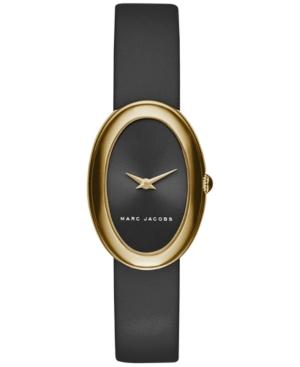 Marc Jacobs Women's Cicely Black Leather Strap Watch 31mm Mj1454