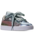 Puma Women's Basket Heart Bauble Casual Sneakers From Finish Line