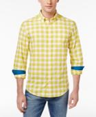 Tommy Hilfiger Men's Hobbs Plaid Dobby Cotton Shirt