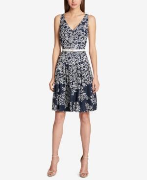 Tommy Hilfiger Belted A-line Dress