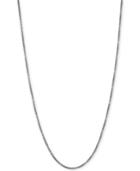 Anne Klein Hematite-tone Crystal Long Length Necklace