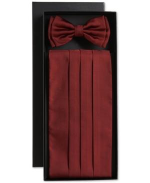 Boss Men's Bow Tie Cummerbund Set