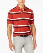 Tommy Hilfiger Men's Classic-fit River Stripe Pique Knit Polo