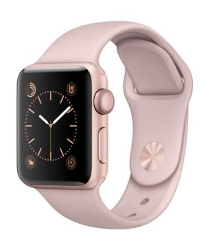 Apple Watch Series 2 38mm Rose Gold Aluminum Case With Pink Sand Sport Band
