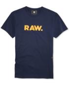 G-star Raw Men's Holorn Logo Print Cotton T-shirt