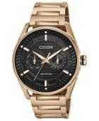 Citizen Drive From Citizen Eco-drive Men's Rose Gold-tone Stainless Steel Bracelet Watch 42mm