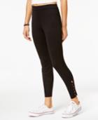 American Rag Juniors' Crisscross-hem Leggings, Created For Macy's