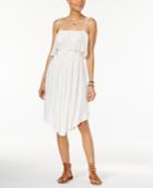 Volcom Juniors' Boundless Popover Fit & Flare Dress