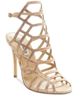 Steve Madden Slithur-r Upfront Evening Sandals Women's Shoes