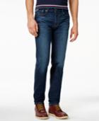 Tommy Hilfiger Slim-fit Dark Blue Wash Jeans
