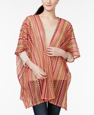 Cejon That's So '70s Zigzag Knit Cover Up