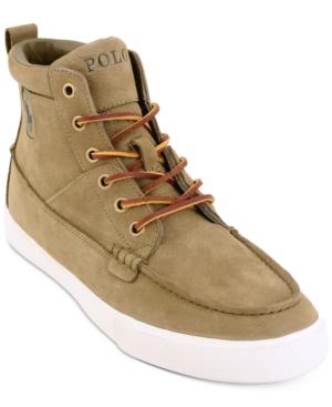 Polo Ralph Lauren Men's Tavis High Top Sneakers Men's Shoes