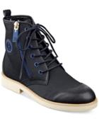 Tommy Hilfiger Hermosa Lace-up Cap-toe Booties Women's Shoes
