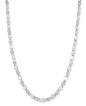 Giani Bernini Twist Disc Link 18 Chain Necklace In Sterling Silver, Created For Macy's