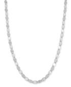 Giani Bernini Twist Disc Link 18 Chain Necklace In Sterling Silver, Created For Macy's