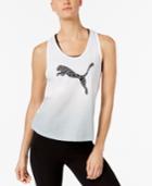 Puma Cotton Drycell Logo Ombre Tank Top