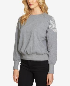 1.state Embroidered Sweatshirt