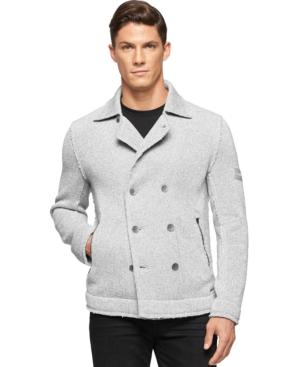 Calvin Klein Jeans Raw Edge Bonded Peacoat