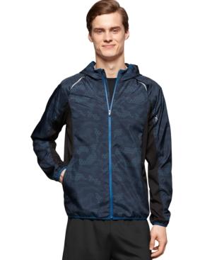Calvin Klein Performance Printed Mesh Hooded Jacket