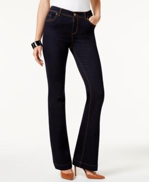 Inc International Concepts Macy's Premier Access Exclusive Pre-order Contrast-stitch Flare-leg Jeans