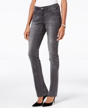 Earl Jeans Paint Splatter Skinny Jeans