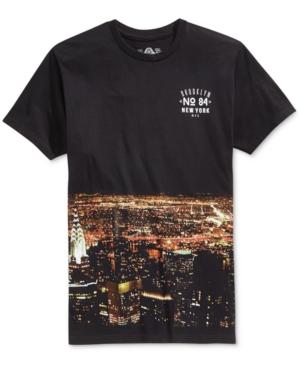 American Rag Men's Ny Night Sky Graphic-print T-shirt, Only At Macy's