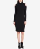 Calvin Klein Jeans Cold-shoulder Sweater Dress