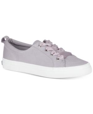 Sperry Women's Crest Vibe Satin Lace-up Fashion Sneakers Women's Shoes
