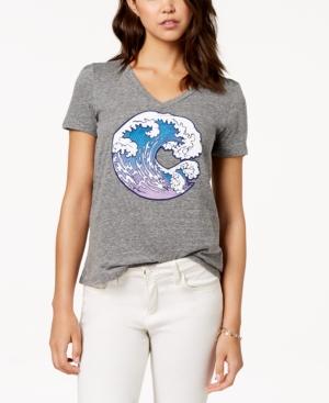 Carbon Copy Wave Graphic T-shirt