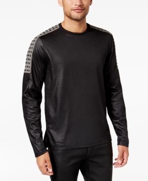 Guess Men's Mason Studded Moto T-shirt