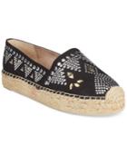 White Mountain Herring Espadrille Platform Flats Women's Shoes