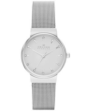 Skagen Women's Ancher Stainless Steel Mesh Bracelet Watch 26mm Skw2195