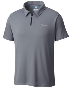 Columbia Men's Freezer Coil Zip Polo