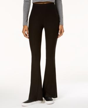 Ultra Flirt Juniors' Yummy Knit Flare Pants