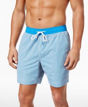 Tommy Hilfiger Men's Gammon Geometric Board Shorts