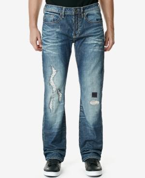 Buffalo David Bitton Men's King-x Slim-fit Bootcut Stretch Jeans