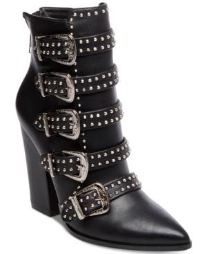 Steve Madden Comet Studded Western Booties