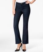 Style & Co. Petite Flared-leg Jeans, Rinse Wash, Only At Macy's