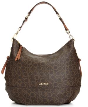 Calvin Klein Hudson Ck Monogram Hobo