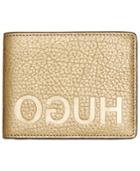 Hugo Boss Men's Gold Bifold Leather Wallet