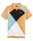 Lrg Men's Dimensions Argyle Cotton Polo