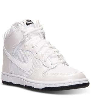Nike Women's Dunk High Skinny Casual Sneakers From Finish Line