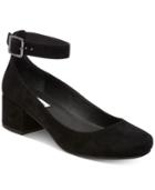 Steve Madden Women's Wails Strap Block-heel Pumps Women's Shoes