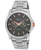 Kenneth Cole New York Men's Diamond Accent Stainless Steel Bracelet Watch 44mm 10022311
